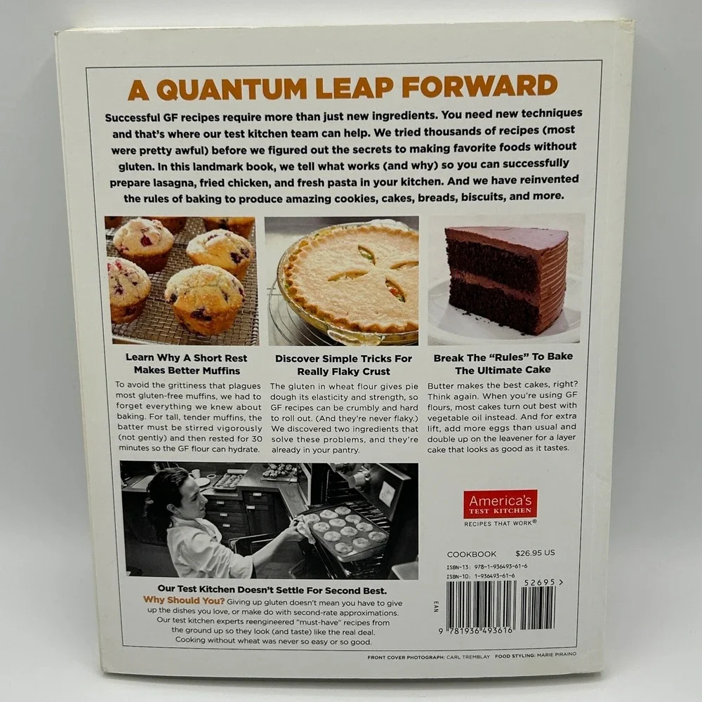 Americas Test Kitchen How Can It Be Gluten Free Cookbook Paperback Bake Comfort